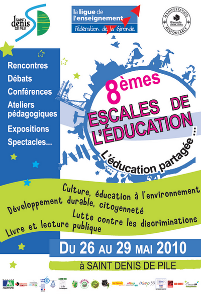 Escales de l'éducation  - design : Mareva Verpillat