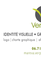 Carte de visite Vercom - design : Mareva Verpillat