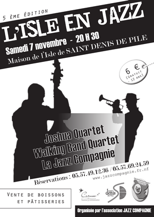 Festival L'Isle en Jazz à St-Denis de Pile