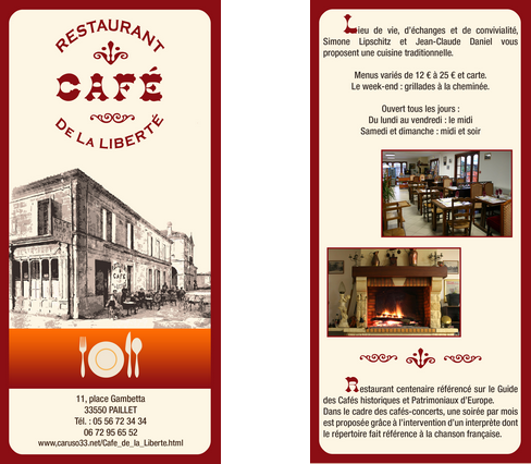 Restaurant Café de la liberté Paillet